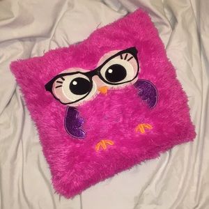 Nerdy Owl Pillow